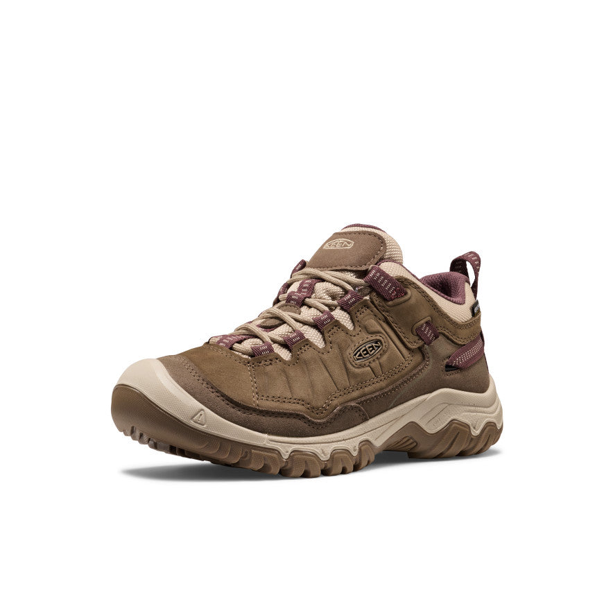 Women's Targhee IV Waterproof Hiking Shoe - Canteen/Huckleberry
