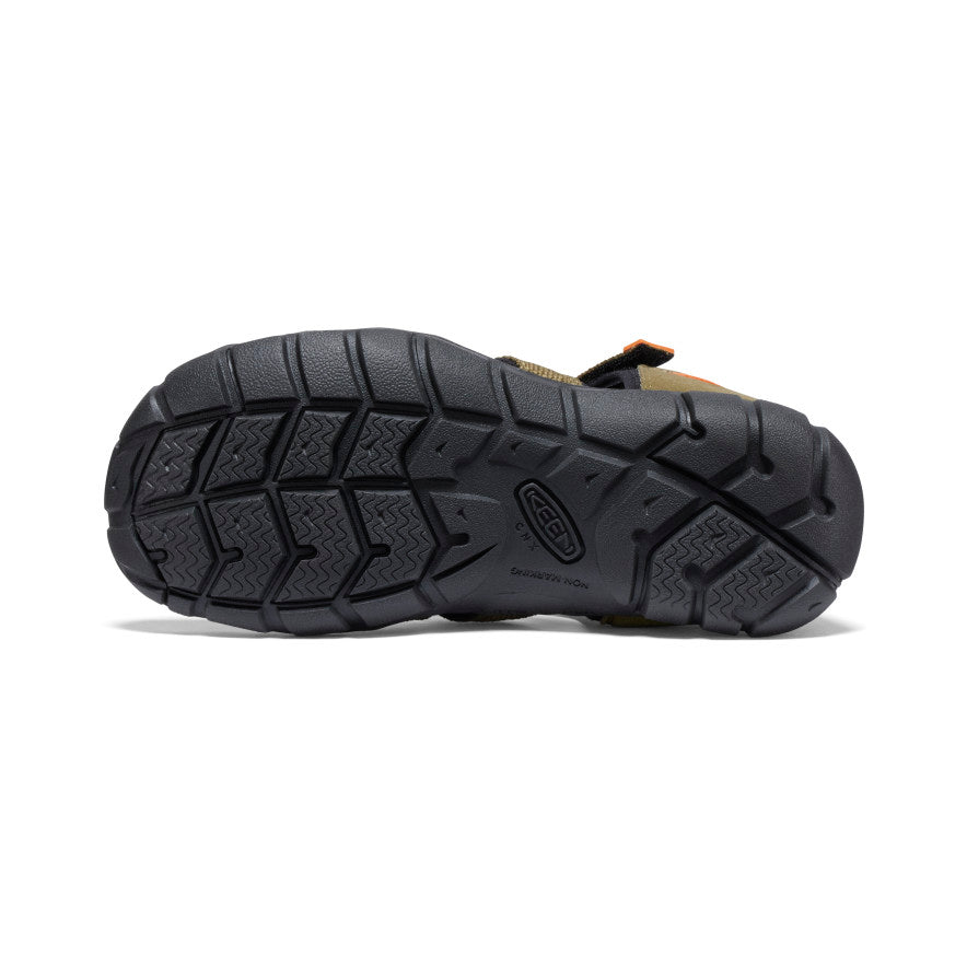 Big Kids' Seacamp II CNX - Dark Olive/Gold Flame