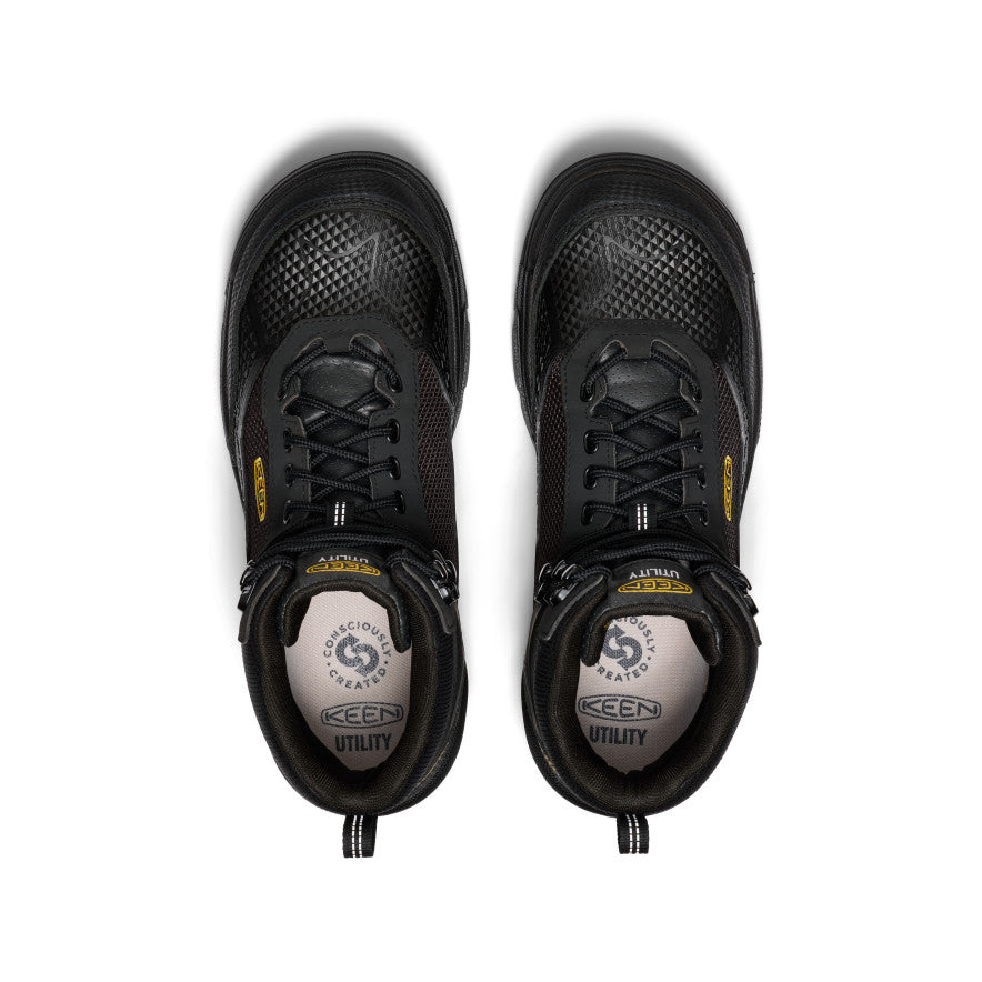 Men's Stronglite Waterproof Boot (Carbon Toe) - Black/Black