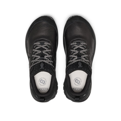 Men's Roam Leather Trail Running Shoe - Black/Black