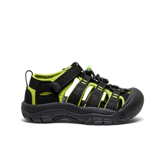Little Kids' Newport H2 - Black/Lime Green