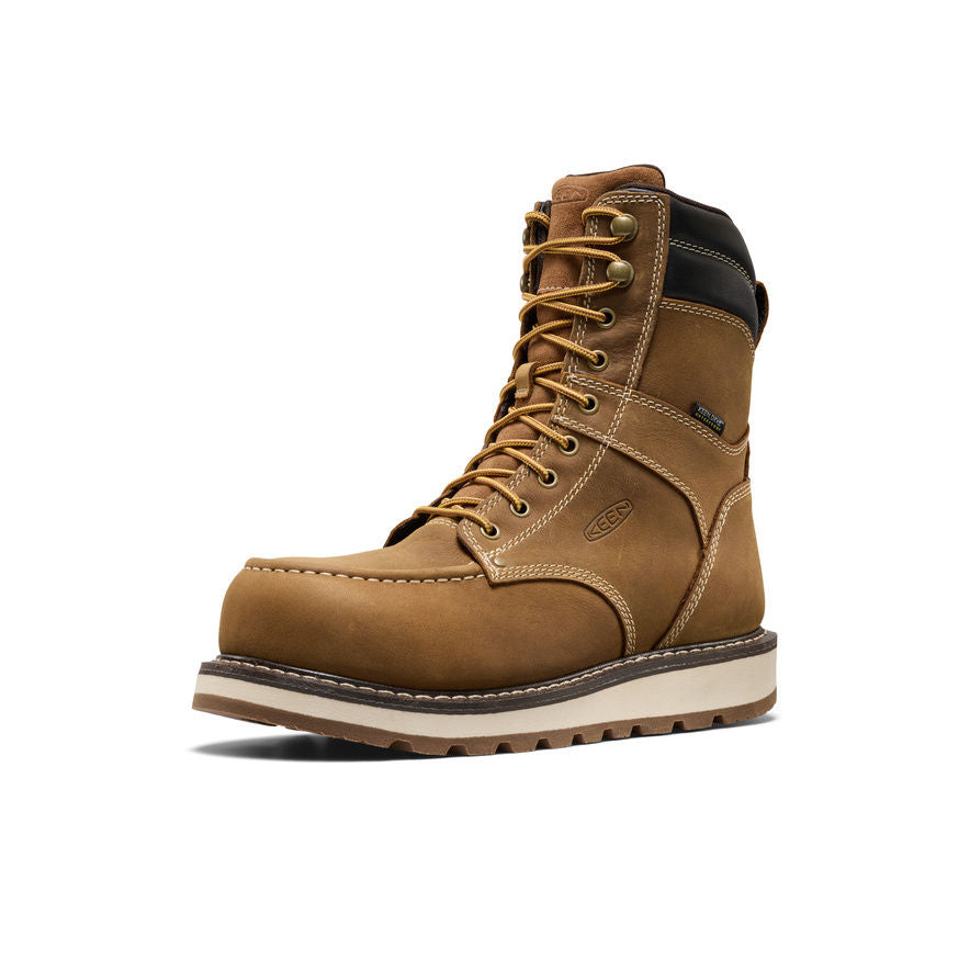 Men's Cincinnati 8" Waterproof Boot (Carbon Toe) - Belgian/Sandshell