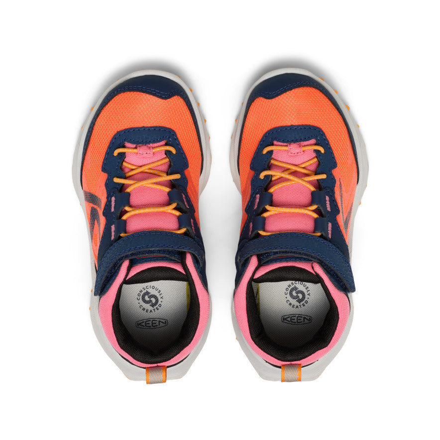 Little Kids' Zionic Waterproof Hiker - Naval Academy/Nasturtium