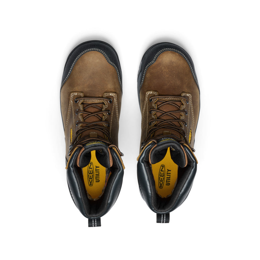 Men's Evanston 8" Insulated Waterproof Boot (Soft Toe) - Bison/Black
