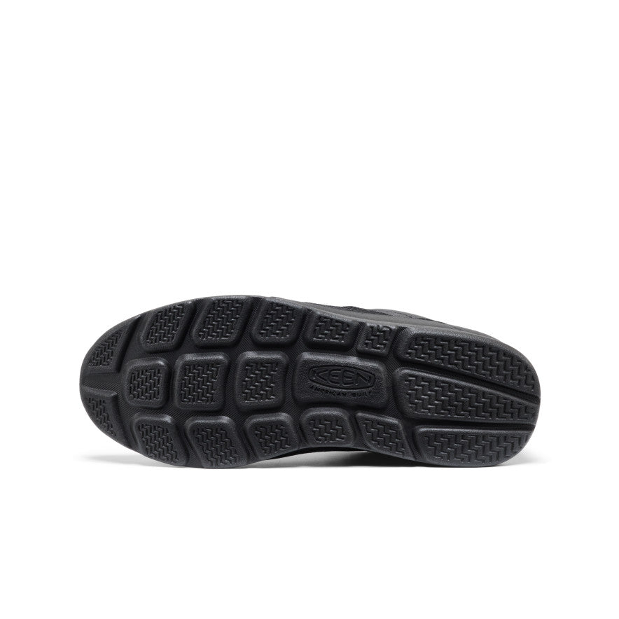 Women's KM2 Leather Jogger - Black/Black