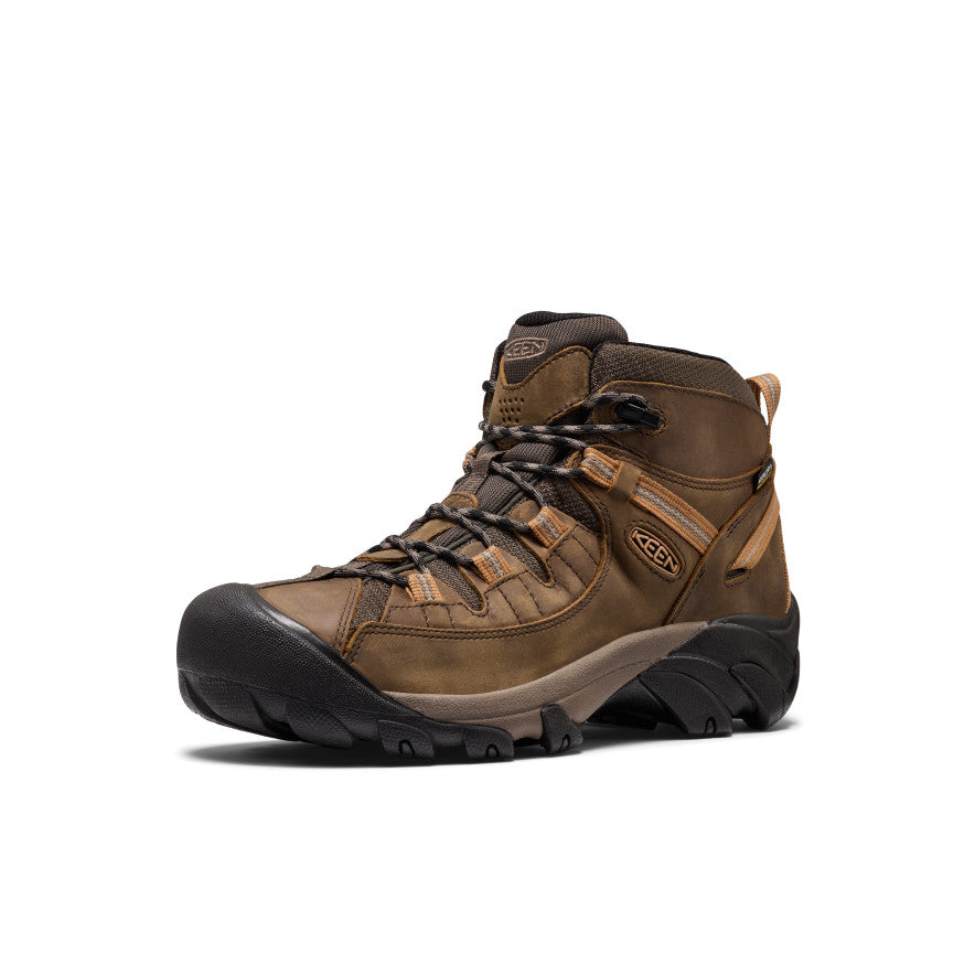 Men's Targhee II Waterproof Mid Wide - Black Olive/Chipmunk