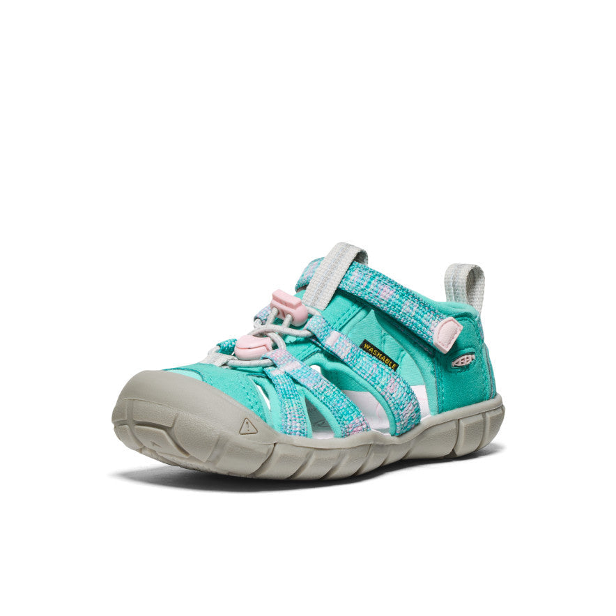 Little Kids' Seacamp II CNX - Bright Aqua/Giggle Pink