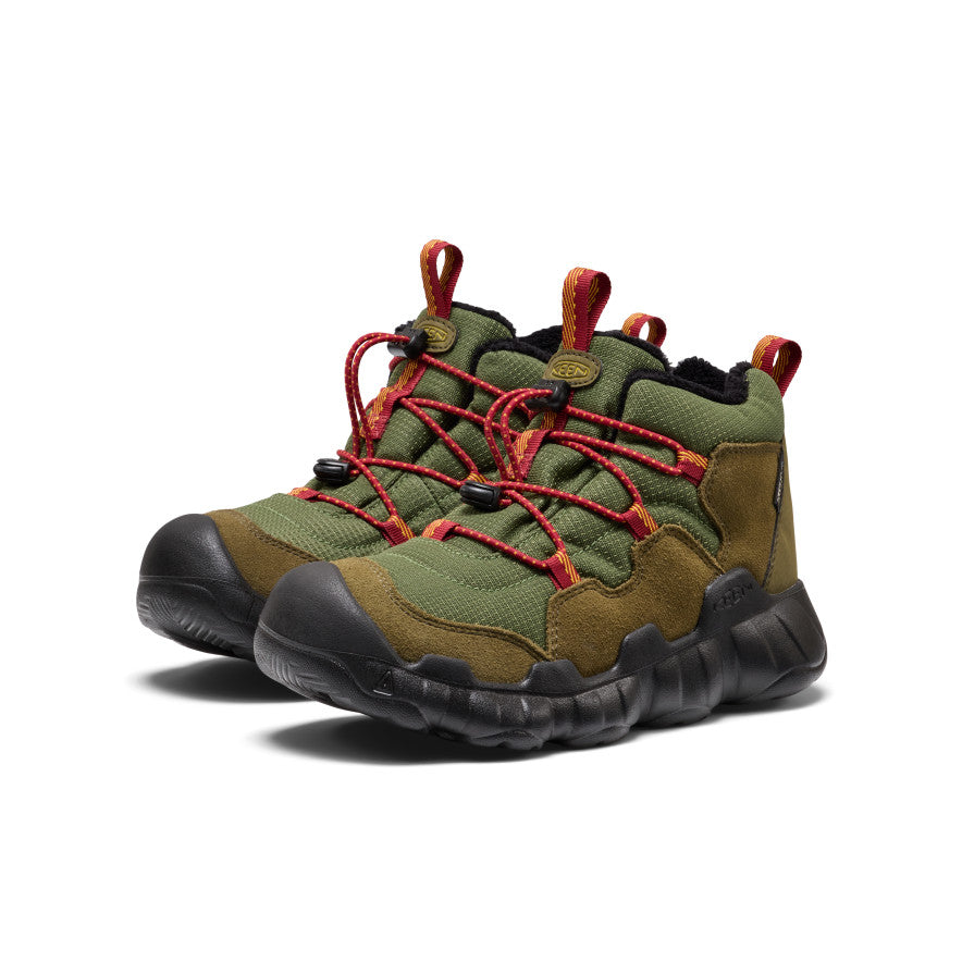 Big Kids' Hypowser Waterproof Chukka - Forest Night/Garnet