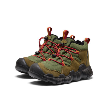 Big Kids' Hypowser Waterproof Chukka - Forest Night/Garnet