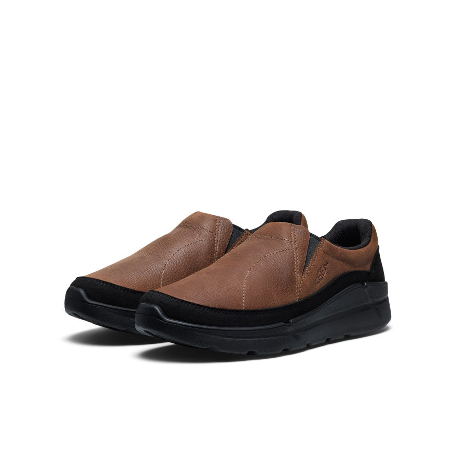 Men's KM2 Leather Slip-On - Bison/Black