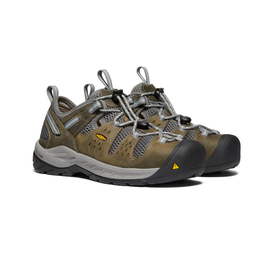 Women's Atlanta Cool II ESD (Steel Toe) - Gargoyle/Blue Fog