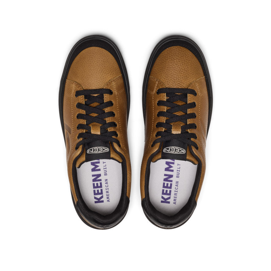 Men's KM1 Leather Sneaker - Bison/Black