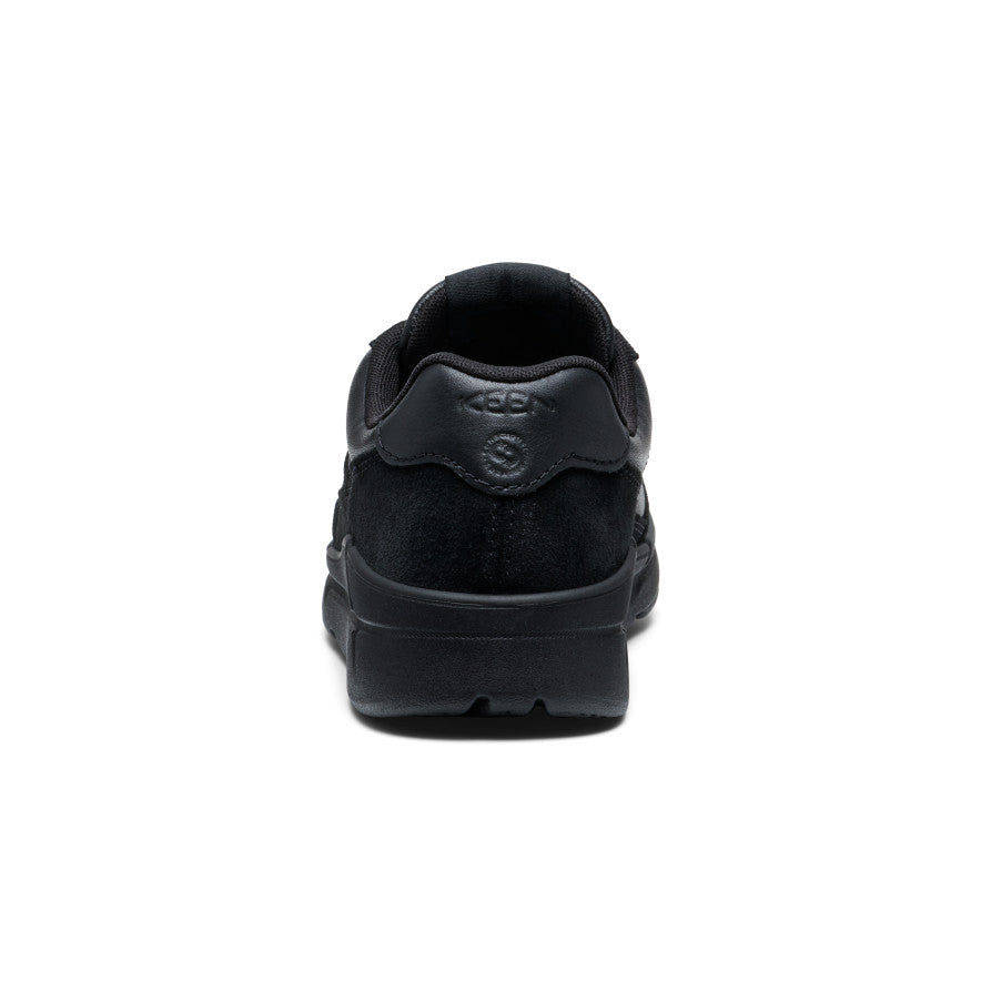 Women's KM2 Leather Jogger - Black/Black