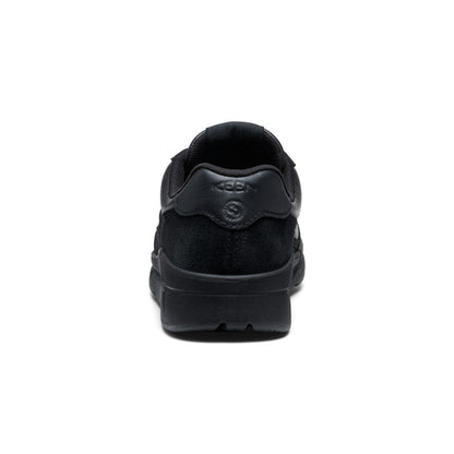 Women's KM2 Leather Jogger - Black/Black