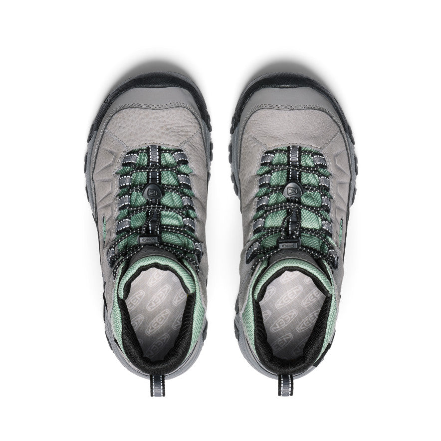 Big Kids' Targhee IV Waterproof Hiking Boot - Alloy/Granite Green