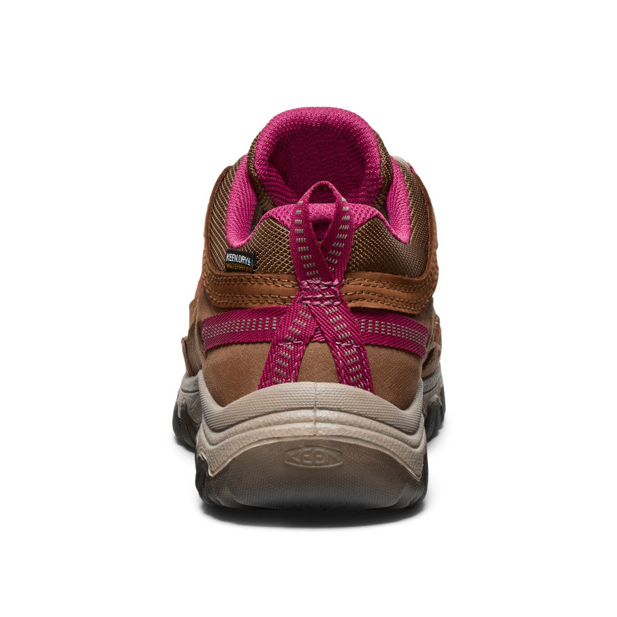 Women's Targhee IV Waterproof Hiking Shoe - Bison/Beaujolais