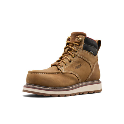 Women's Cincinnati 6" Waterproof Boot (Carbon Toe) - Belgian/Sandshell