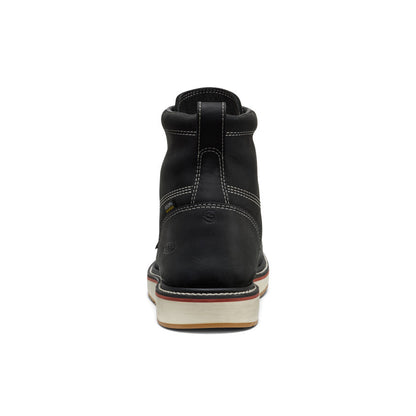 Men's Liberty 6" Waterproof Boot (Carbon Toe) - Black/Gum