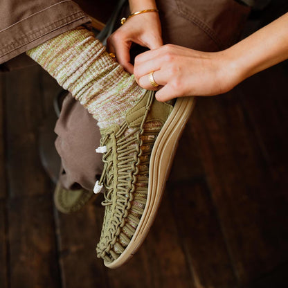 Women's UNEEK Sneaker - Martini Olive/Safari