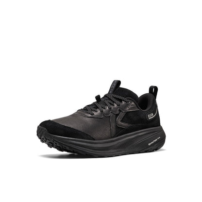 Men's Roam Leather Trail Running Shoe - Black/Black