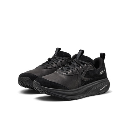Men's Roam Leather Trail Running Shoe - Black/Black