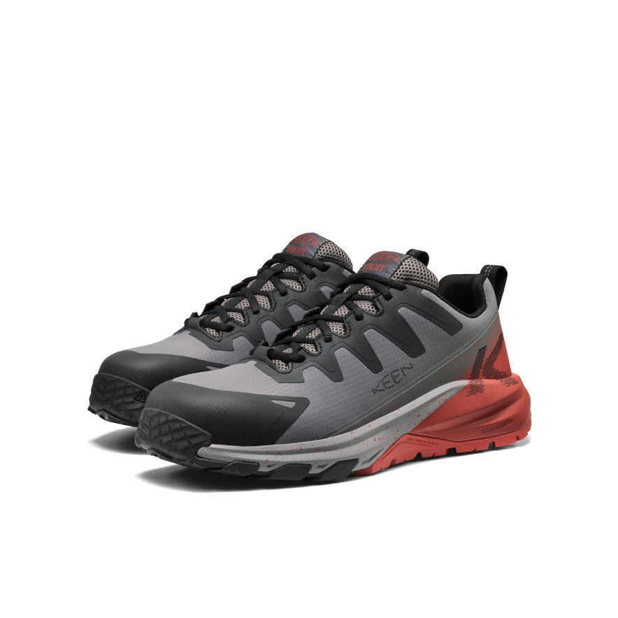 Men's Targhee Blur Work Shoe (Carbon Toe) - Steel Grey/Black