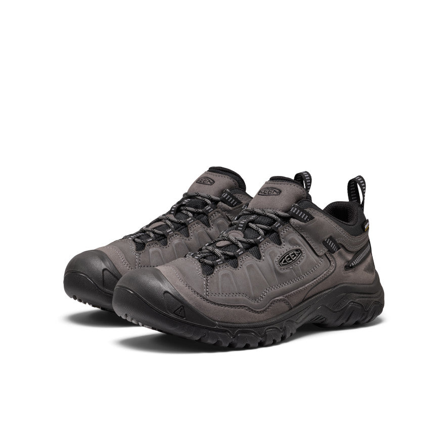 Men's Targhee IV Wide Waterproof Hiking Shoe - Magnet/Black