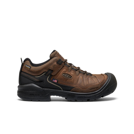 Men's Targhee IV Waterproof Work Shoe (Carbon Toe) - Dark Earth/Black