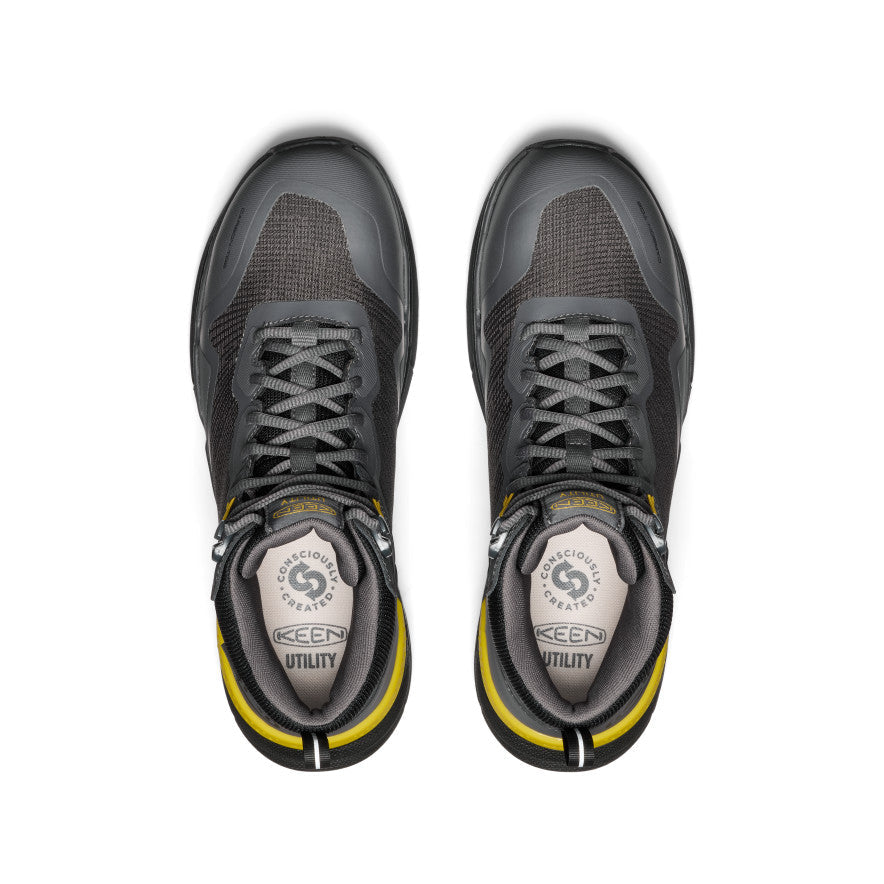Men's Synchro Waterproof Work Boot (Carbon Toe) - Magnet/Black