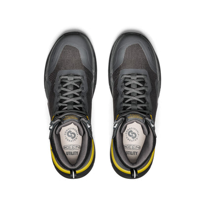 Men's Synchro Waterproof Work Boot (Carbon Toe) - Magnet/Black