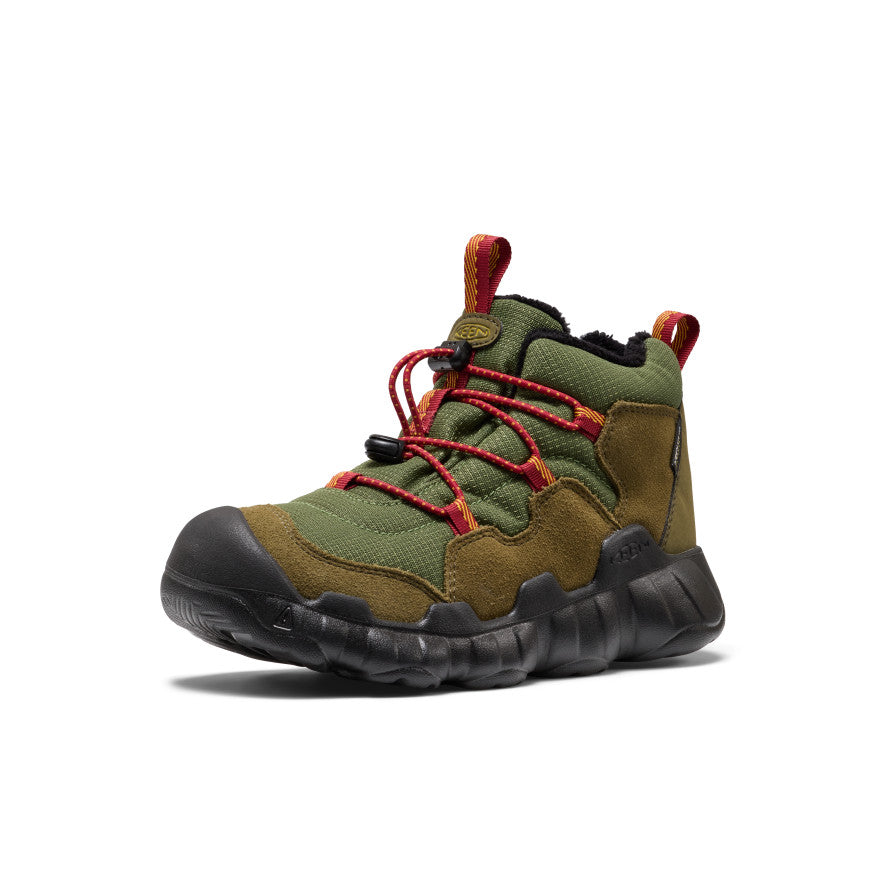 Big Kids' Hypowser Waterproof Chukka - Forest Night/Garnet
