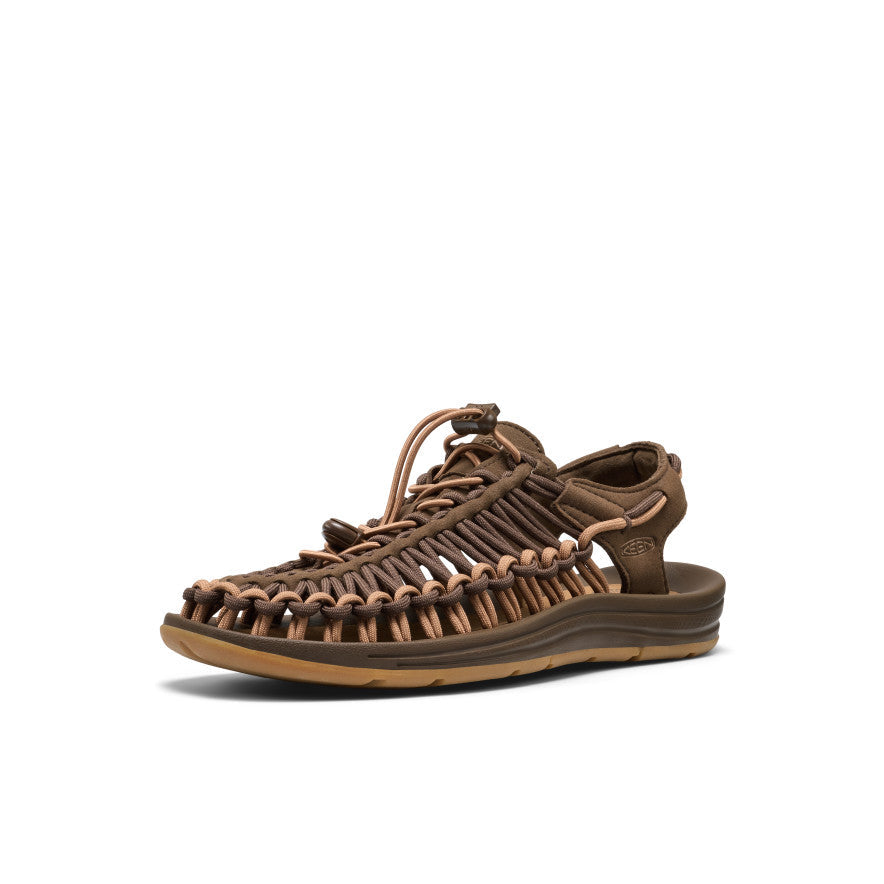 Women's UNEEK Sneaker - Dark Earth/Chipmunk