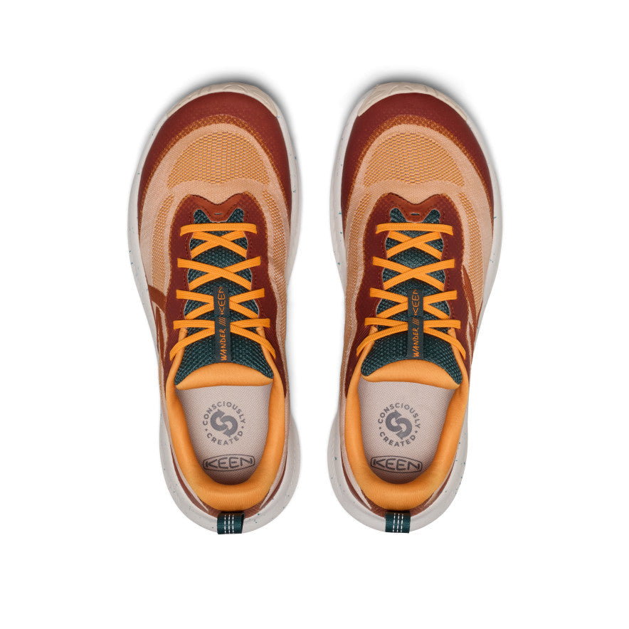 Men's Wander Trail Running Shoe - Fossil Orange/Carrot Curl