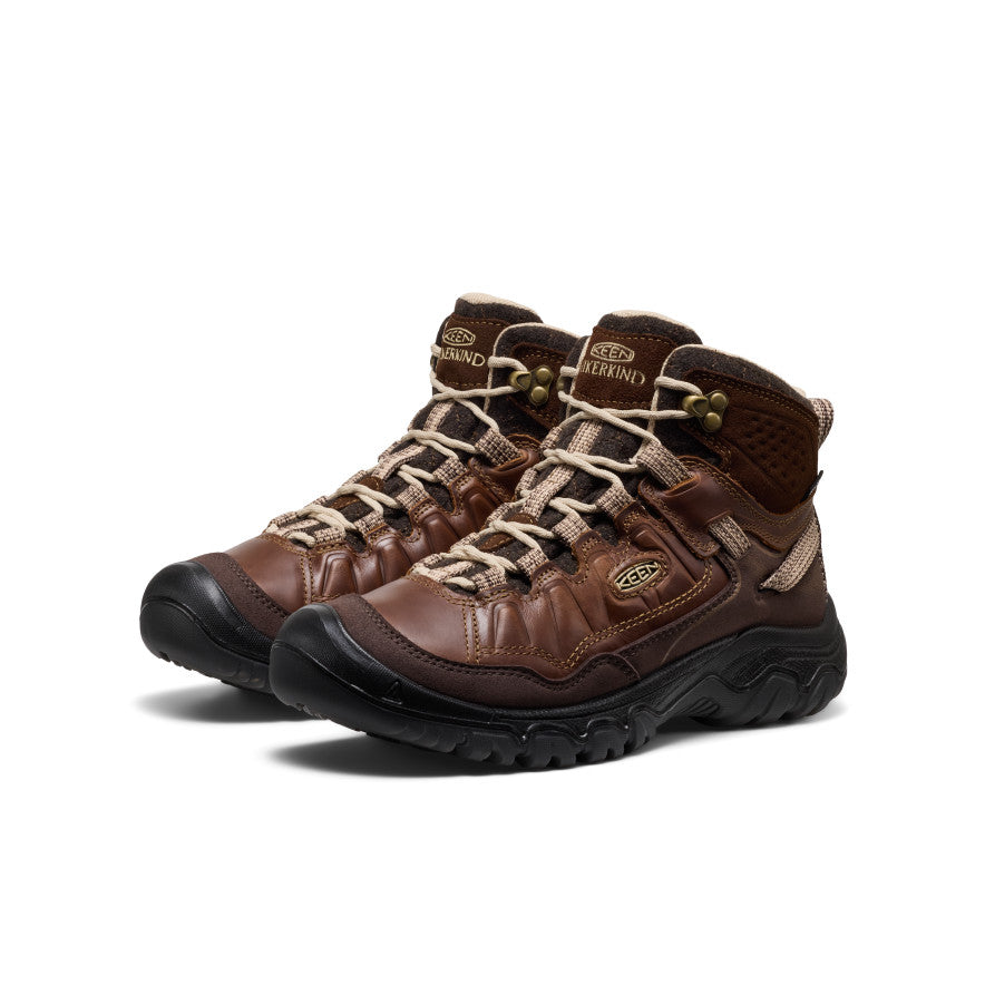 Women's Targhee IV Waterproof Hiking Boot x Hikerkind - Dark Earth/Dark Earth