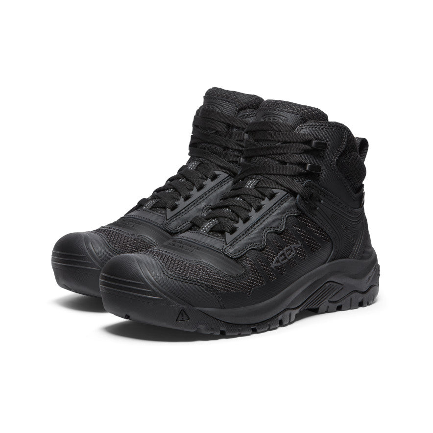 Men's Reno Waterproof Mid (Soft Toe) - Black/Black
