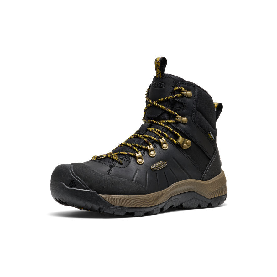 Men's Revel IV Polar Waterproof Boot - Black/Lemon Curry