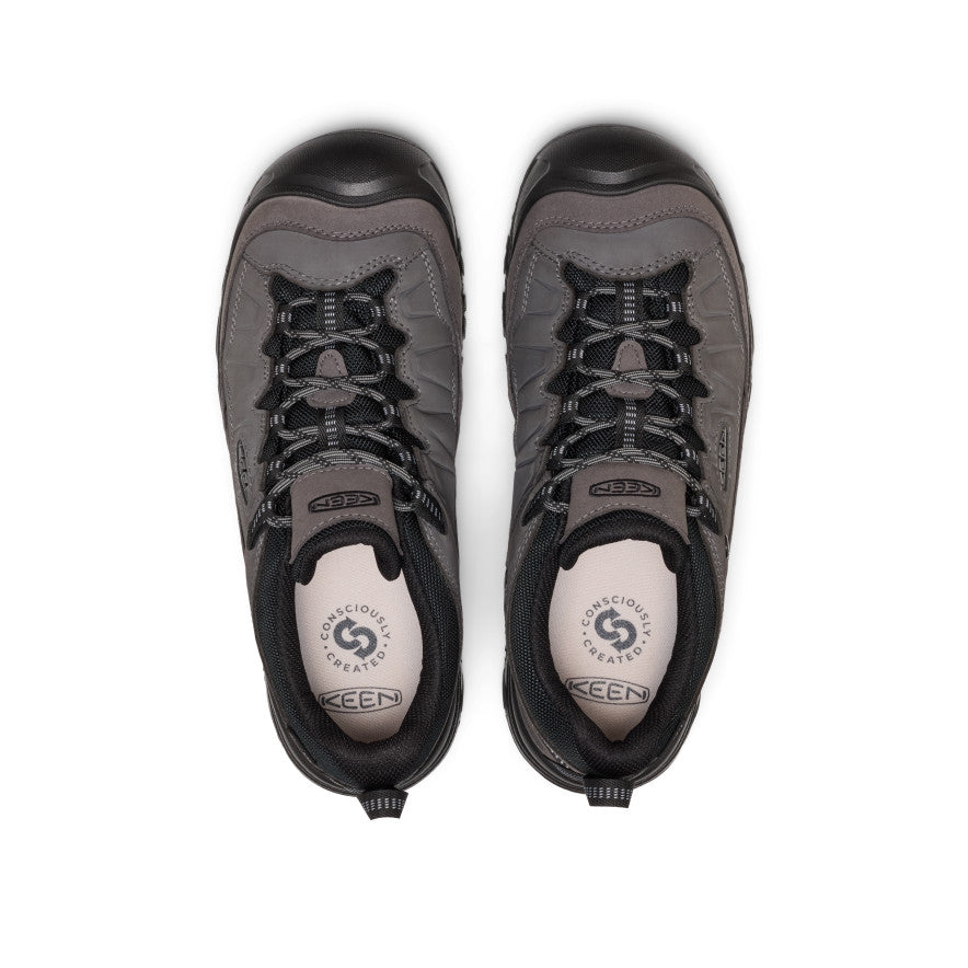 Men's Targhee IV Wide Waterproof Hiking Shoe - Magnet/Black