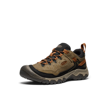 Men's Targhee IV Wide Waterproof Hiking Shoe - Sea Turtle/Roasted Pecan