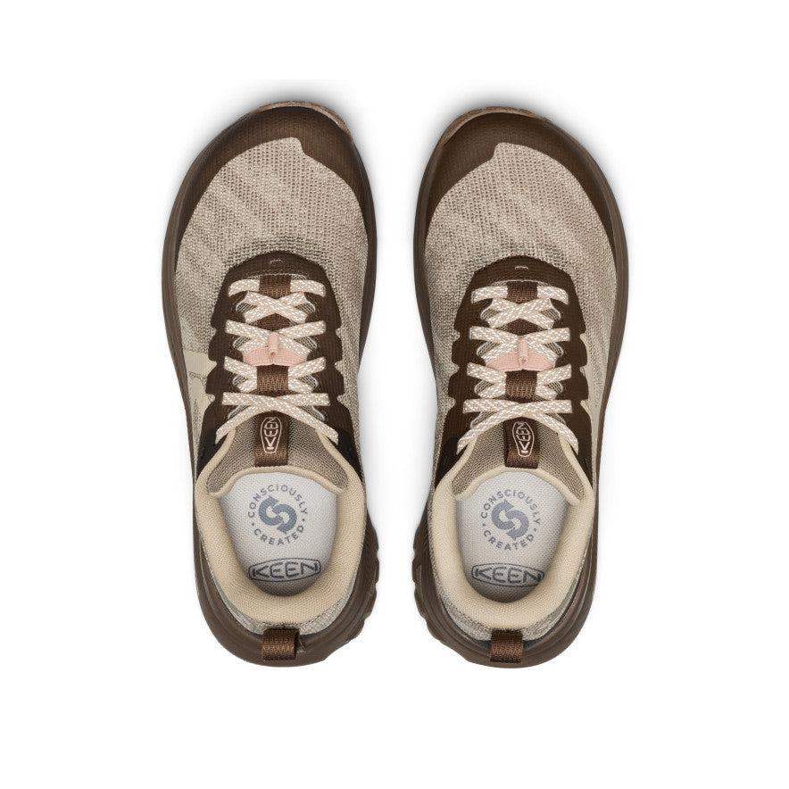 Women's Roam Trail Running Shoe - Plaza Taupe/Dark Earth