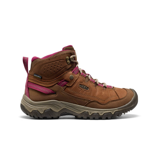 Women's Targhee IV Waterproof Hiking Boot - Bison/Beaujolais