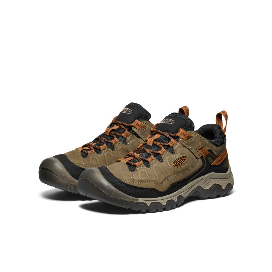 Men's Targhee IV Waterproof Hiking Shoe - Sea Turtle/Roasted Pecan