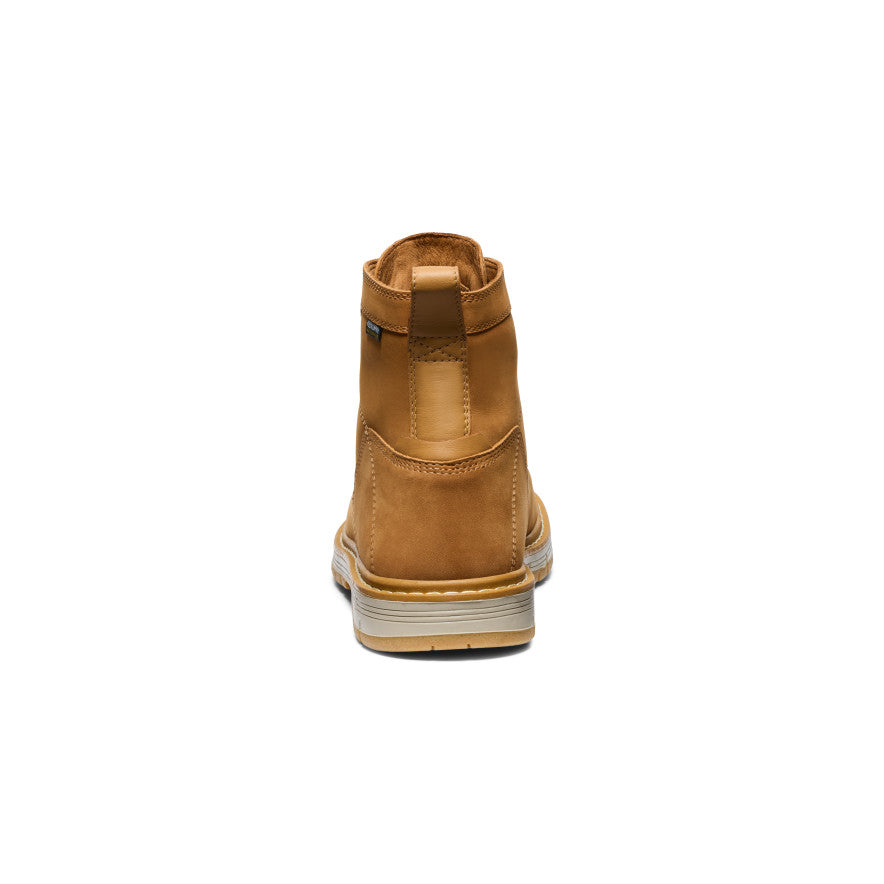 Men's San Jose 6" Waterproof 90° Heel Boot (Soft Toe) - Bistre/Gum