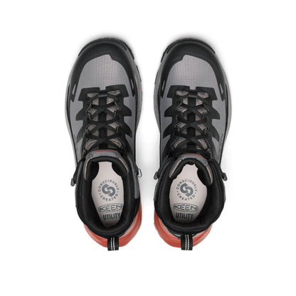 Men's Targhee Blur Waterproof Work Boot (Carbon Toe) - Steel Grey/Black