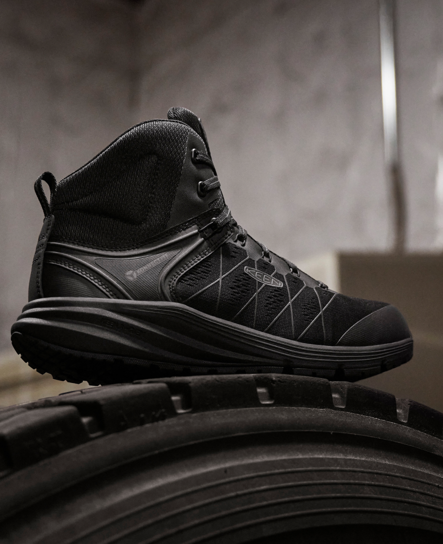 Men's Vista Energy Mid INT MET (Carbon Toe) - Black/Raven