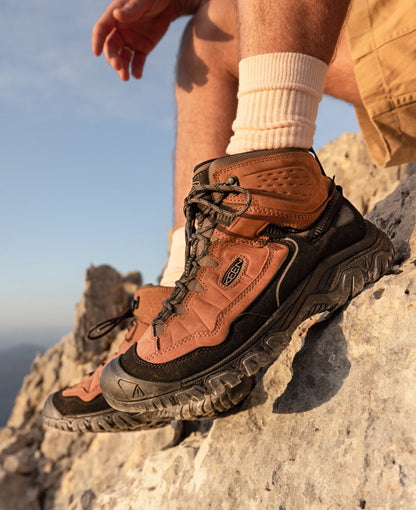 Men's Targhee IV Waterproof Hiking Boot - Bison/Black