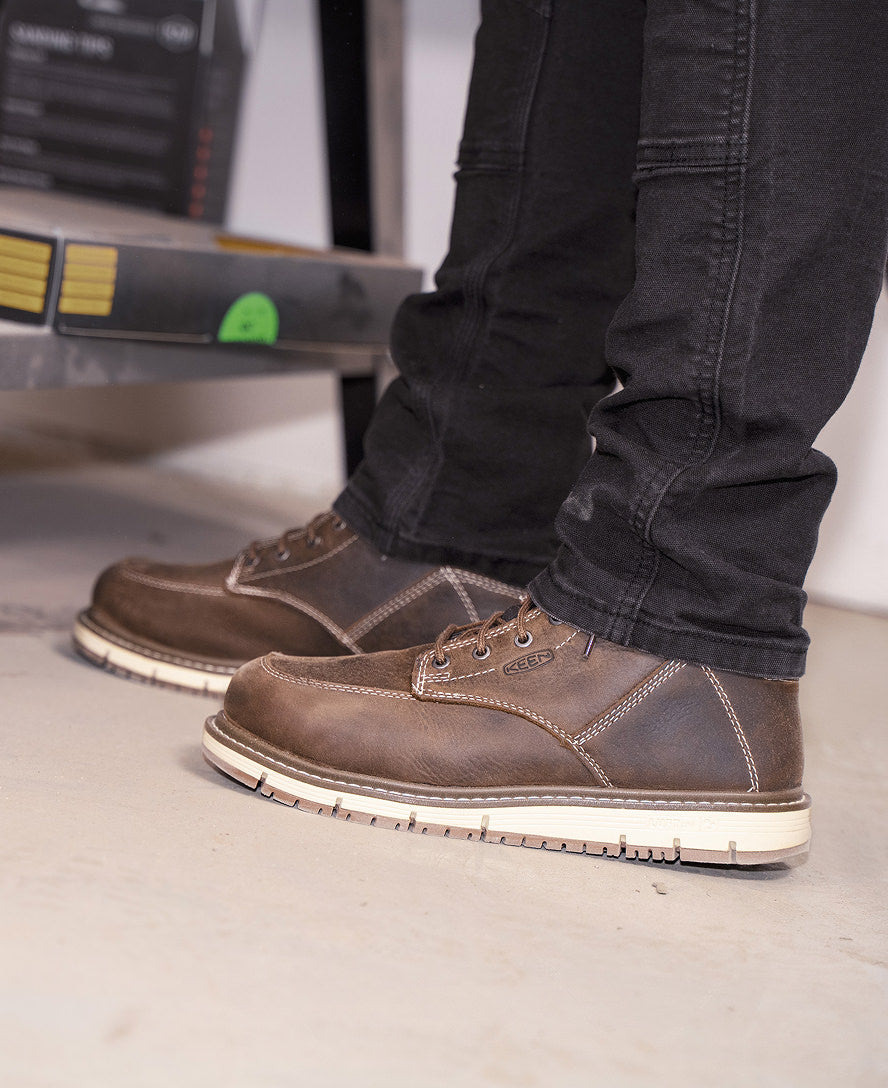 Women's San Jose 6" Waterproof Boot (Aluminum Toe) - Cascade Brown/Gum