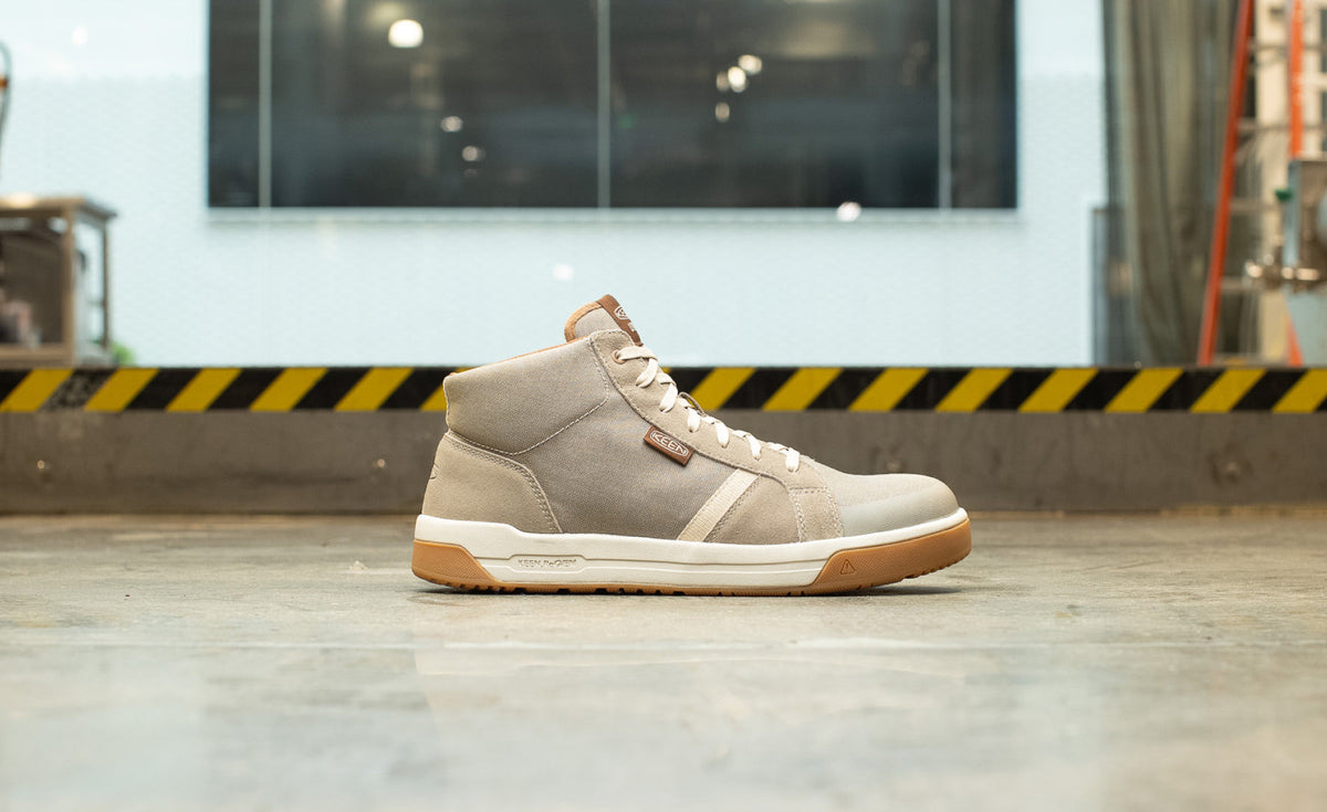 Men's Kenton Mid Work Shoe (Carbon Toe) - Brindle/Gum