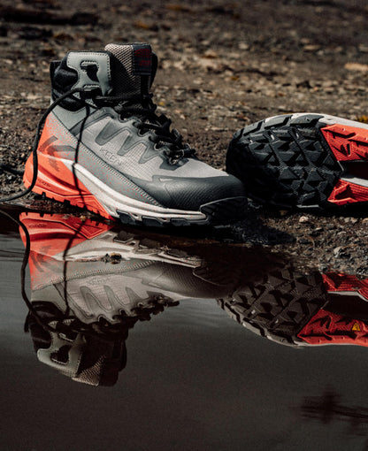 Men's Targhee Blur Waterproof Work Boot (Carbon Toe) - Steel Grey/Black