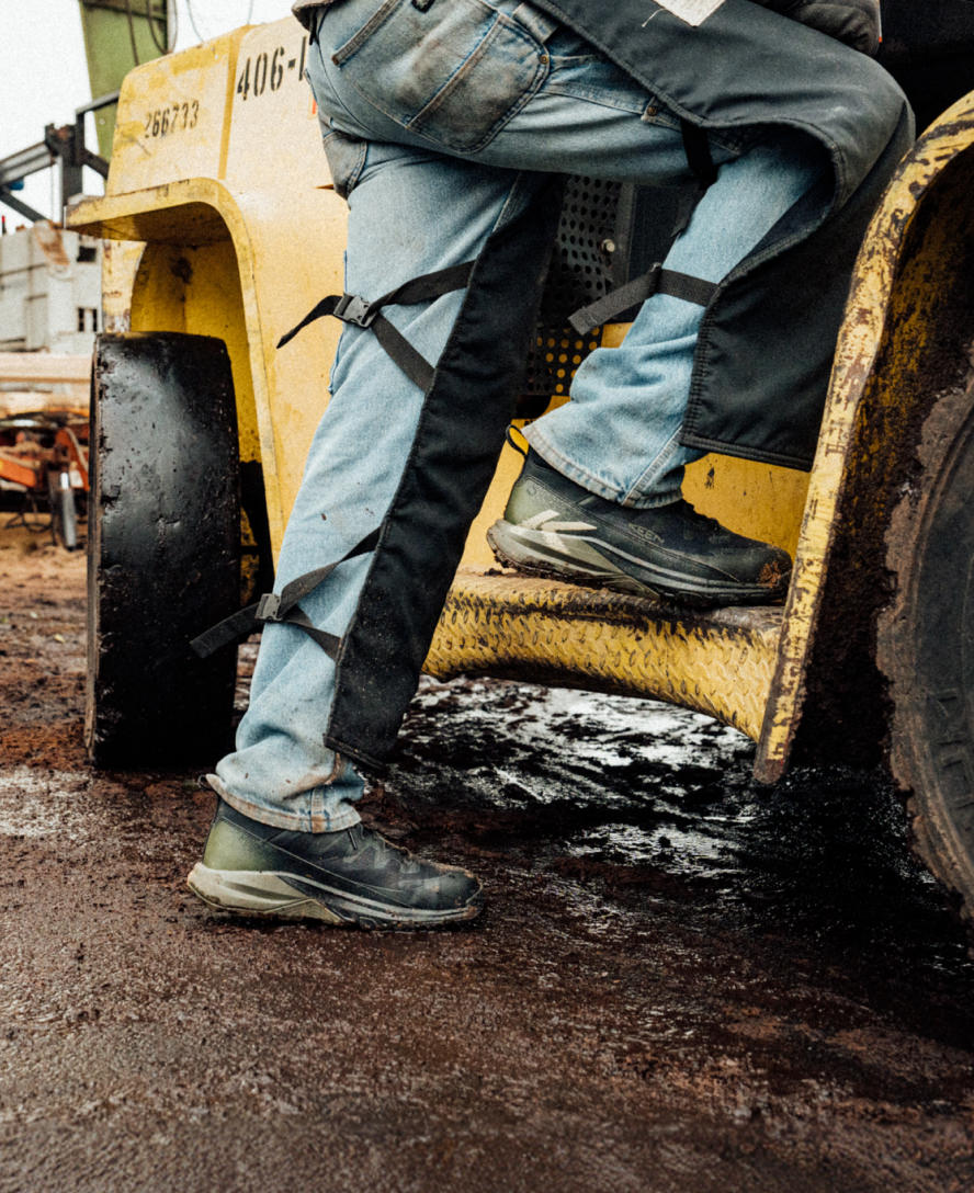Men's Targhee Blur Waterproof Work Boot (Carbon Toe) - Forest Night/Black