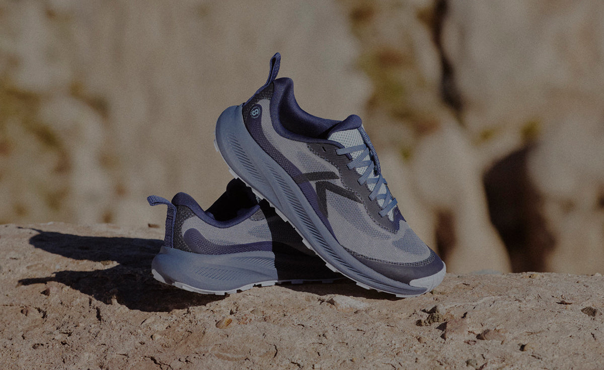 Women's Wander Trail Running Shoe - Vintage Indigo/Skyway